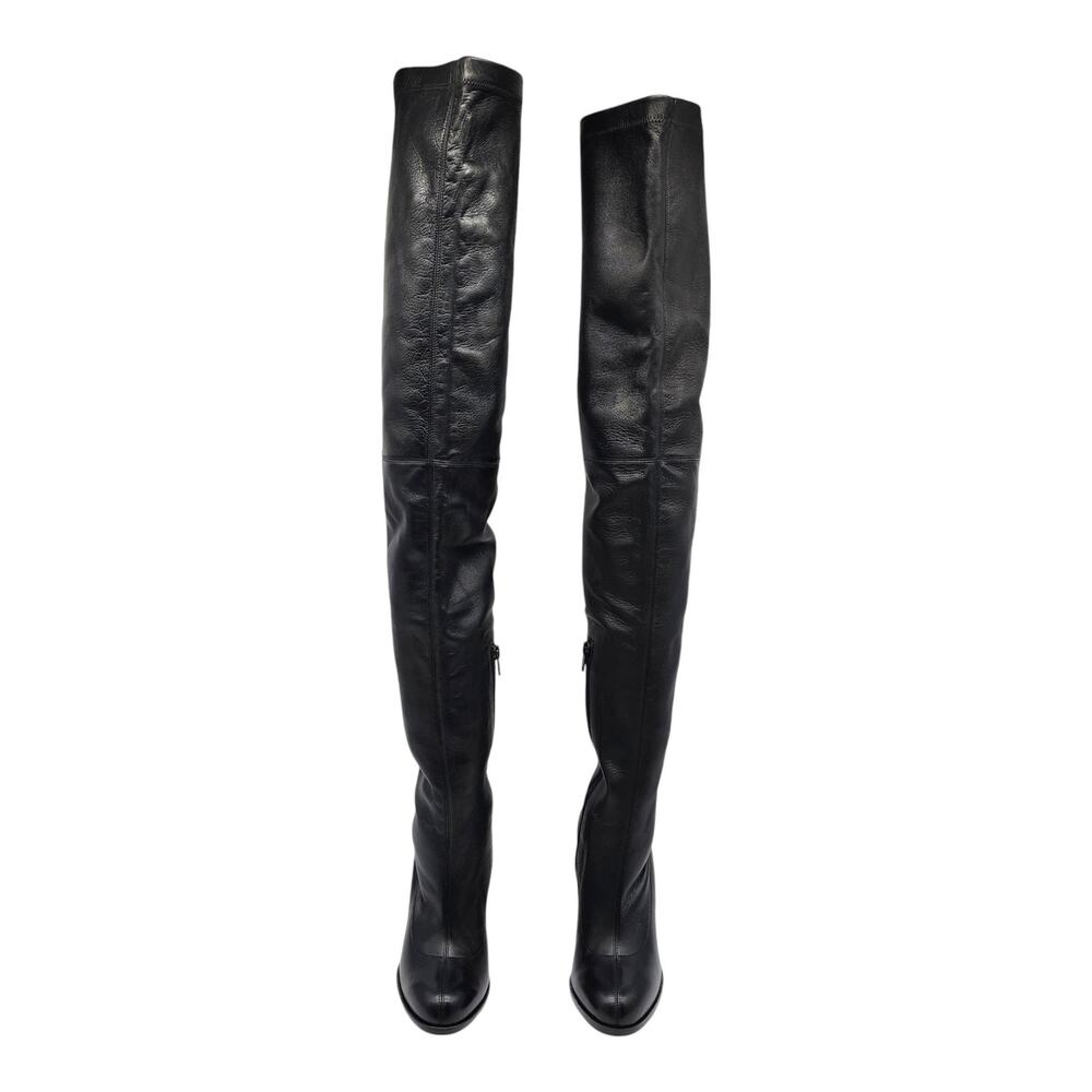Christian Louboutin Kiss Me Gena Over The Knee Leather Boots EU 37 US 7 $1795 - Picture 3 of 10